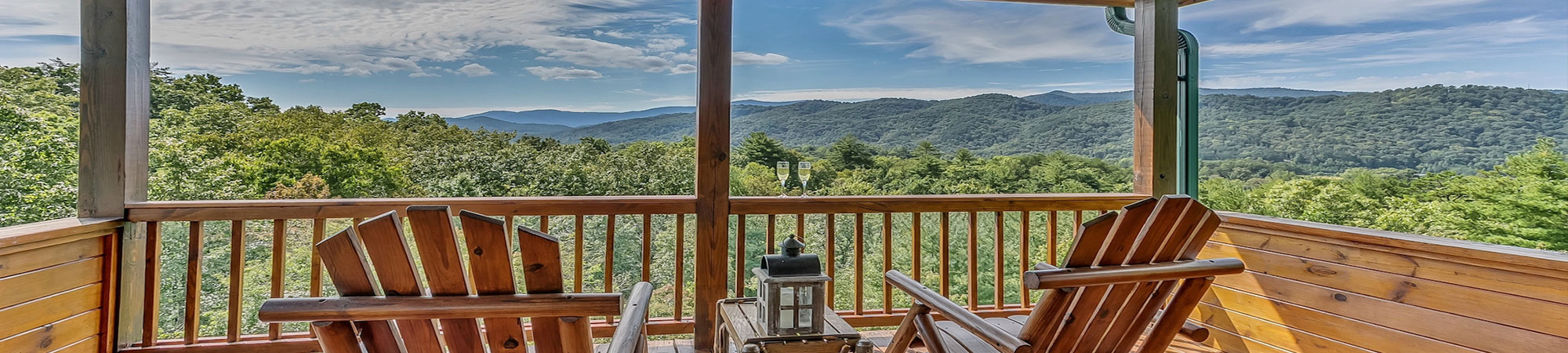 North Georgia Mountain View Log Cabins For Sale